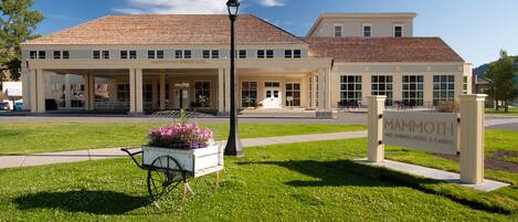 Voorkant van accommodatie