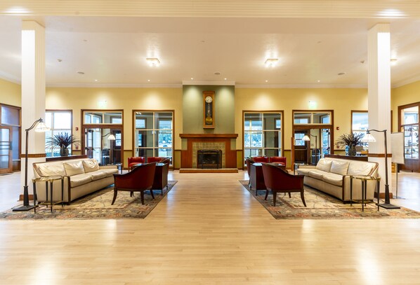 Sitteområde i lobbyen