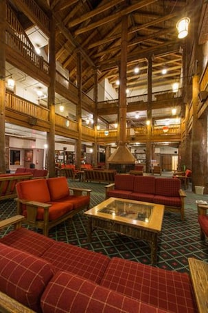 Sala de estar en el lobby