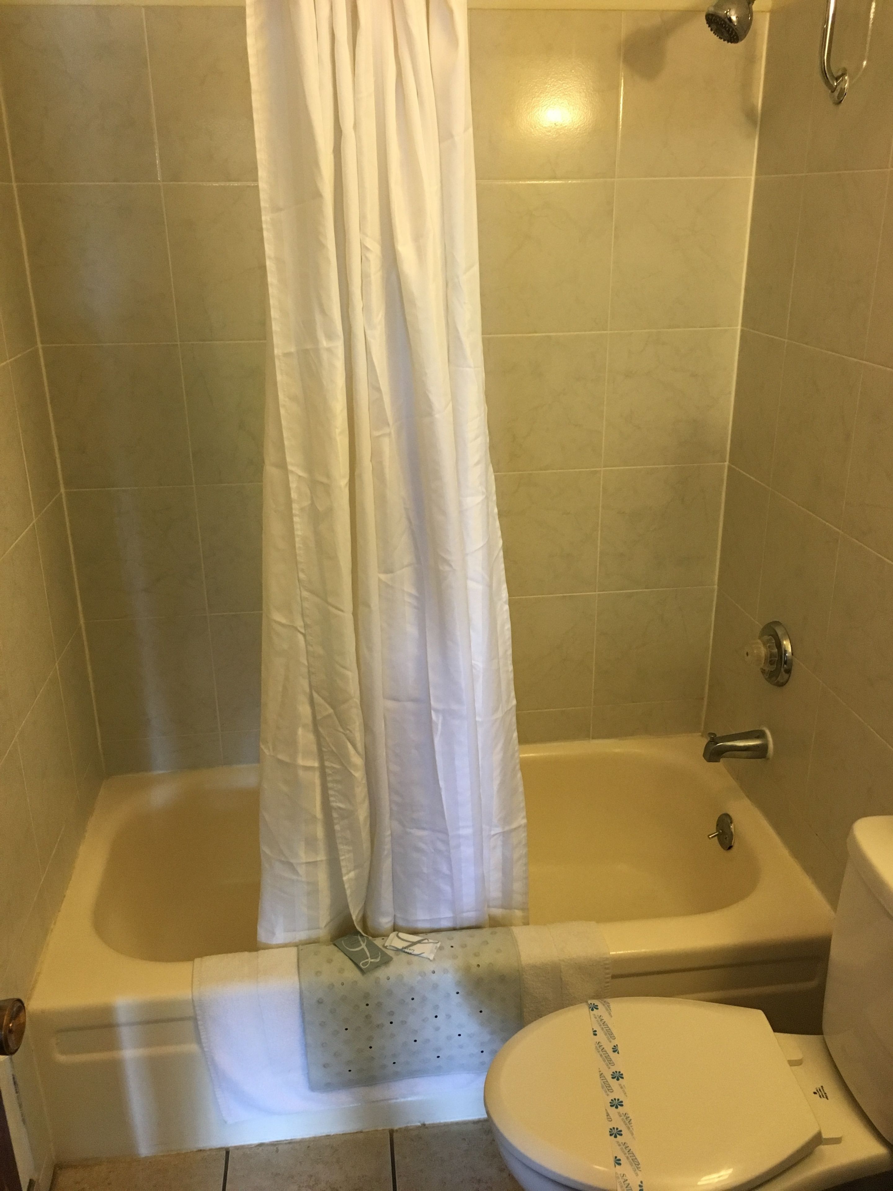 Dusj på badet