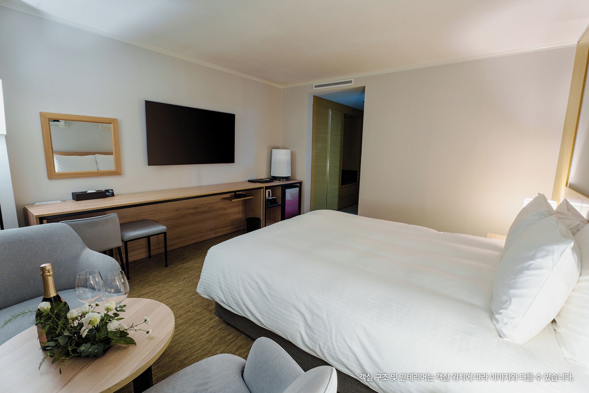 Standard Double Room (Max - 2 Guests) | In-room safe, desk, laptop workspace, blackout drapes