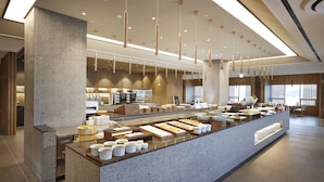 A modern breakfast buffet with a variety of food items and a clean, contemporary design. - Hotel Interciti (Daejeon)