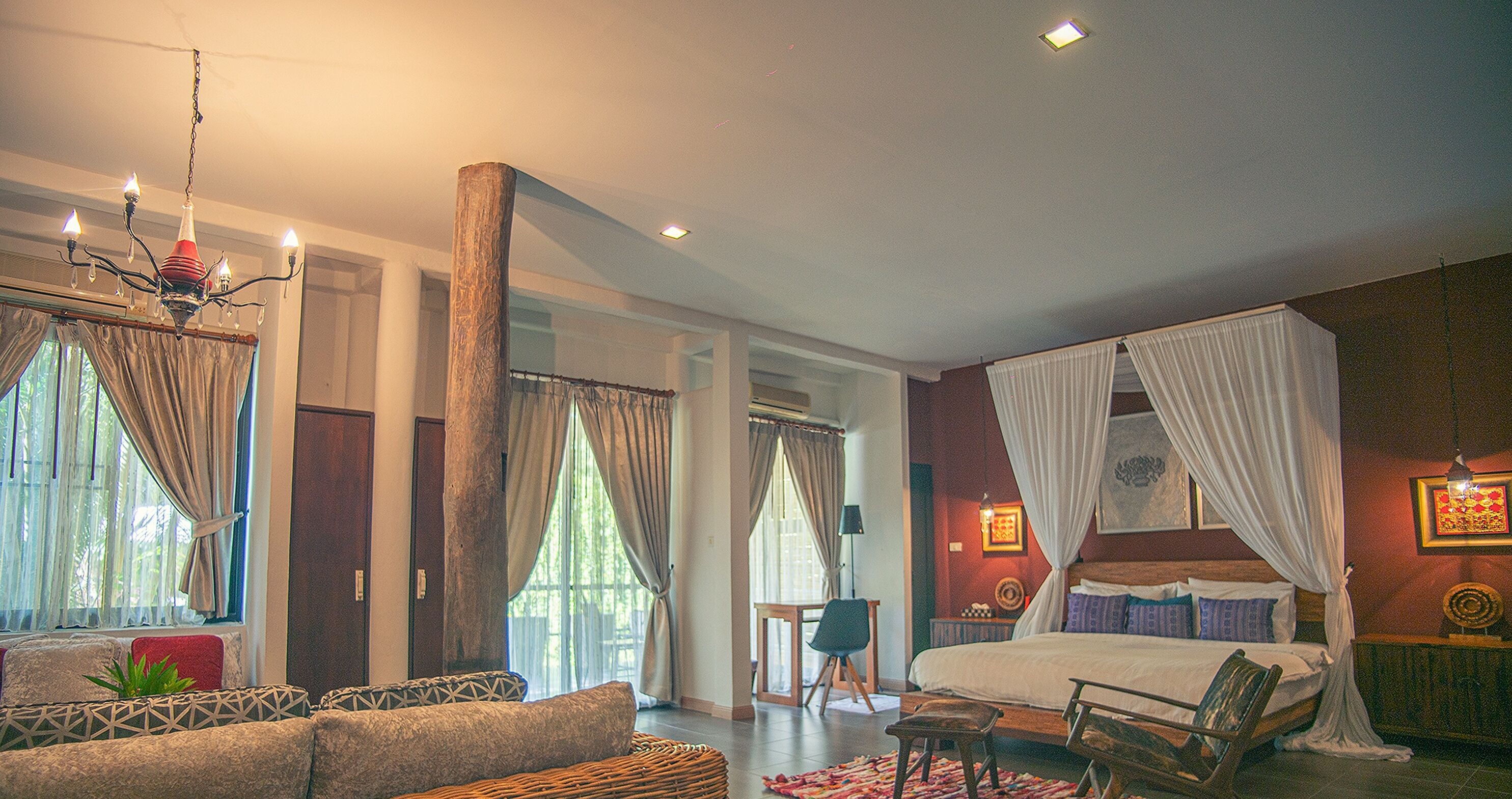 Garden Double 301 | 1 dormitorio, minibar, caja fuerte y escritorio