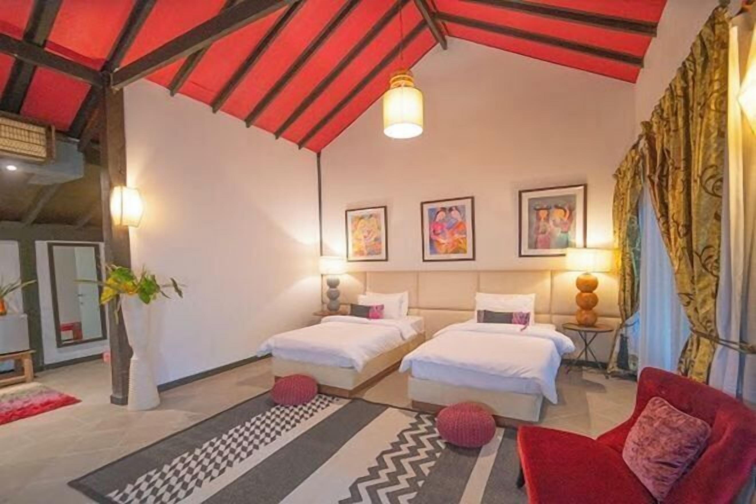 1 chambre, minibar, coffre-fort, bureau