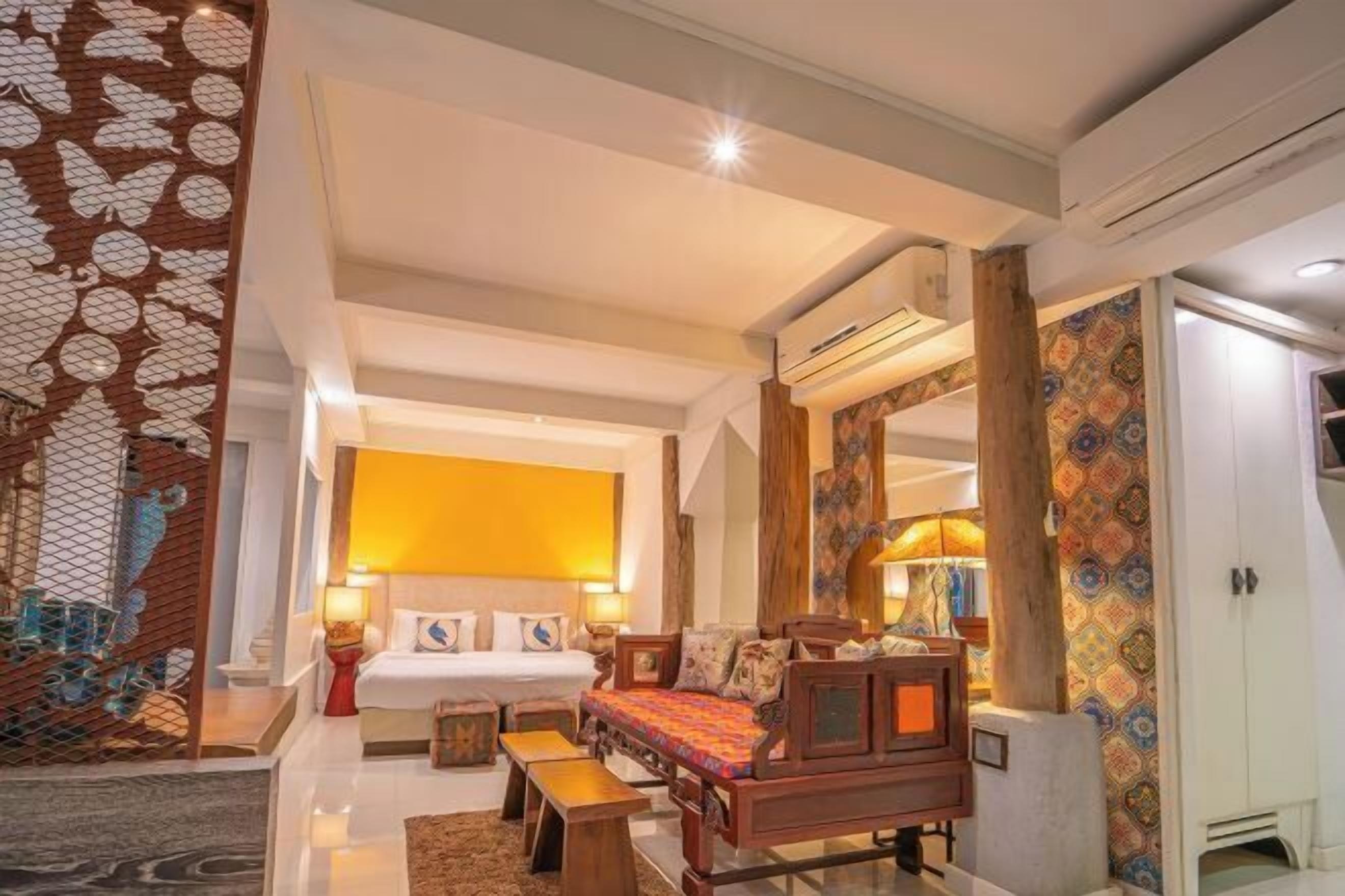 1 chambre, minibar, coffre-fort, bureau