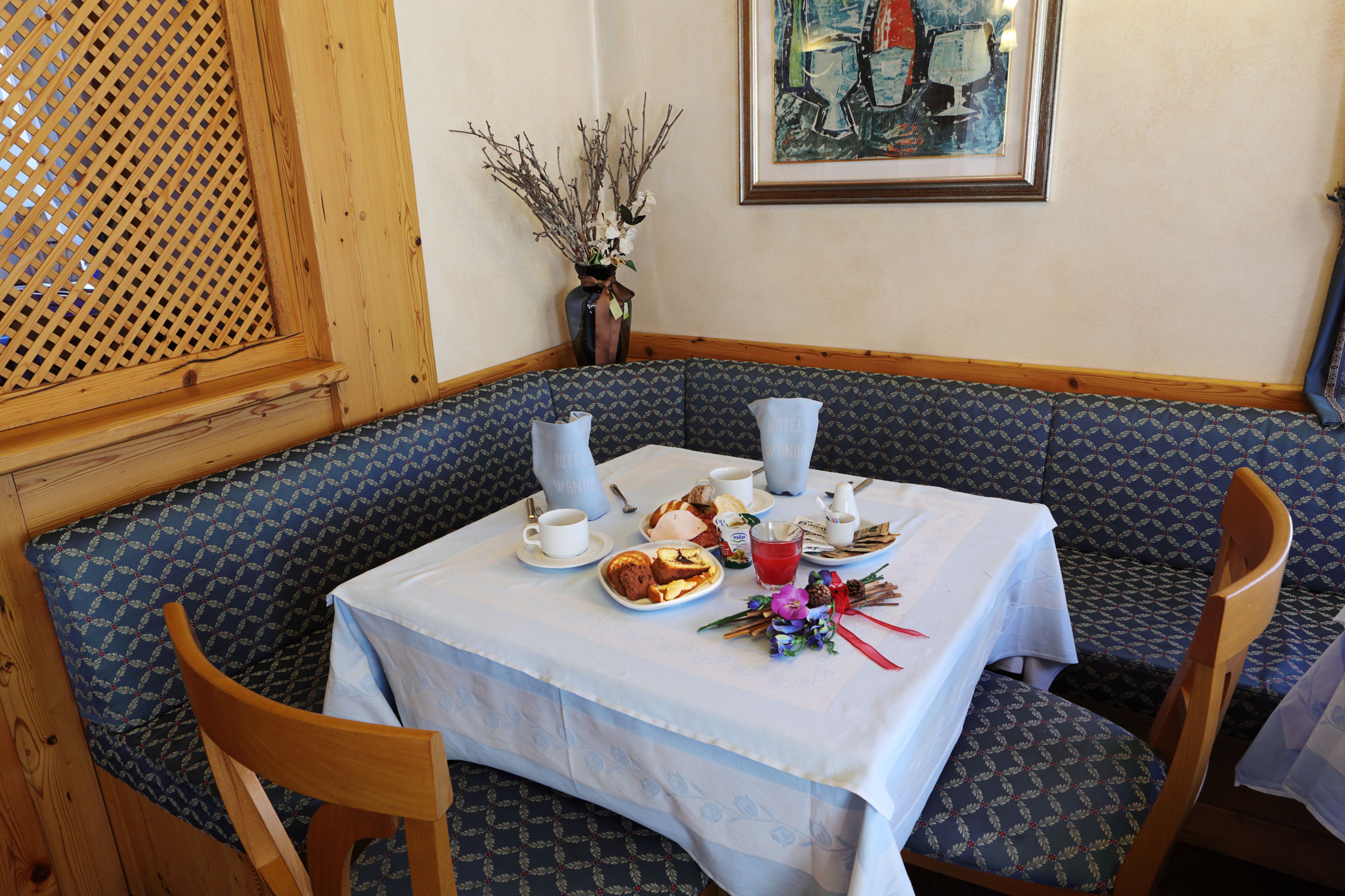 Petit déjeuner buffet compris tous les jours