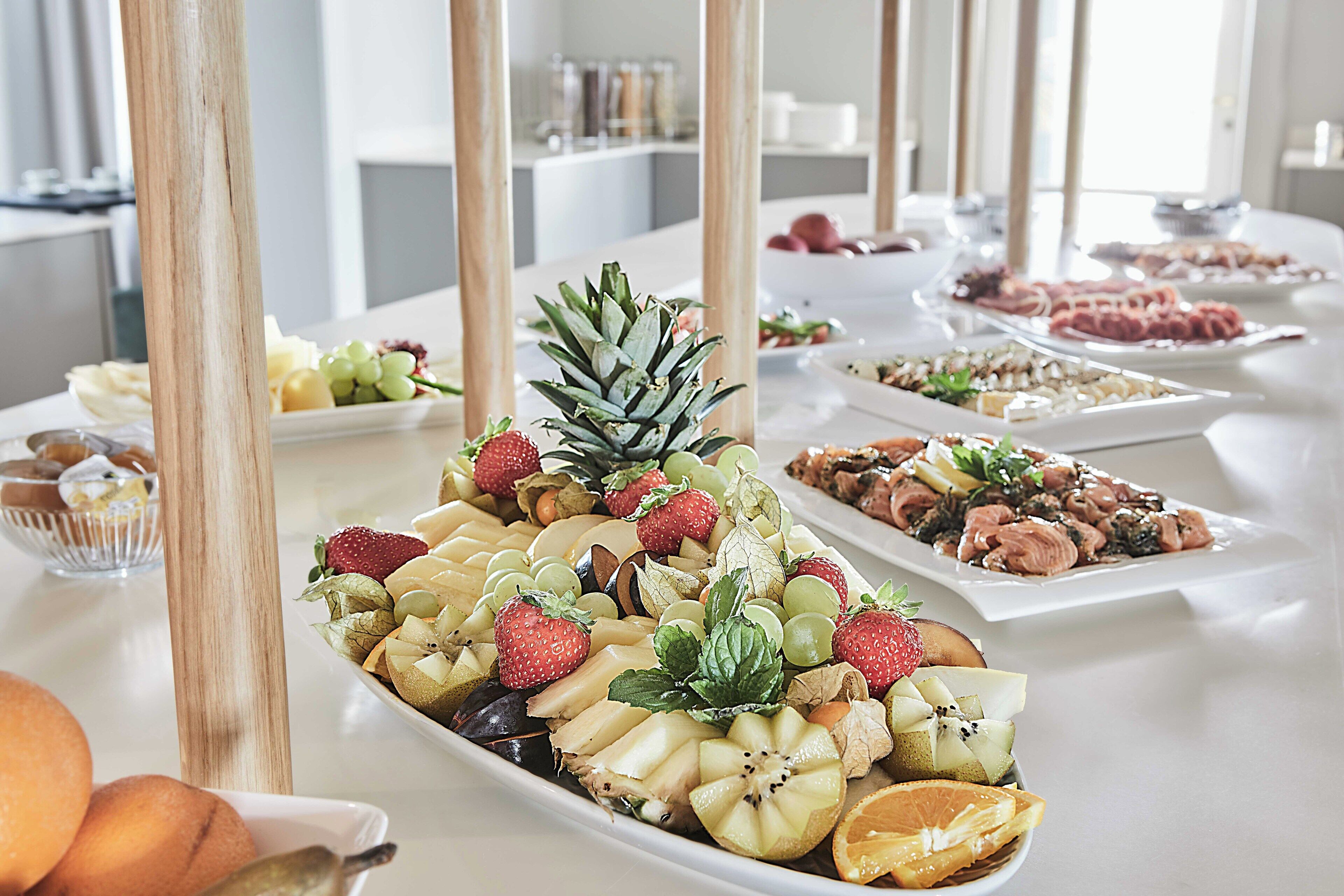 daily buffet breakfast (eur 14.90 per person)