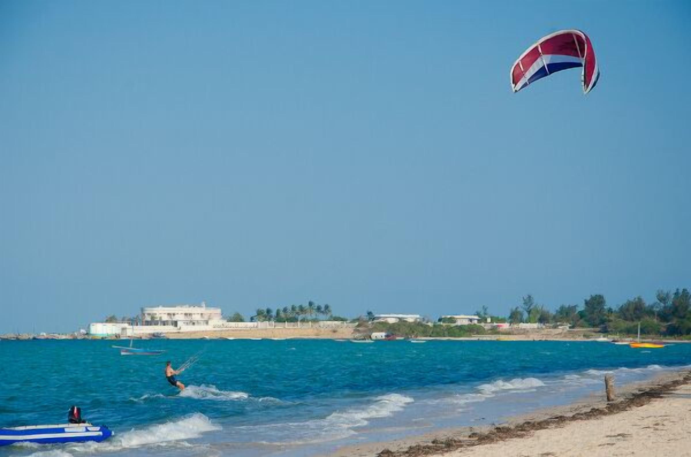 on the beach, white sand, beach bar