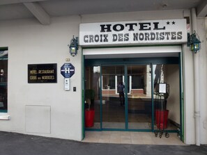 Entrée de l’hébergement