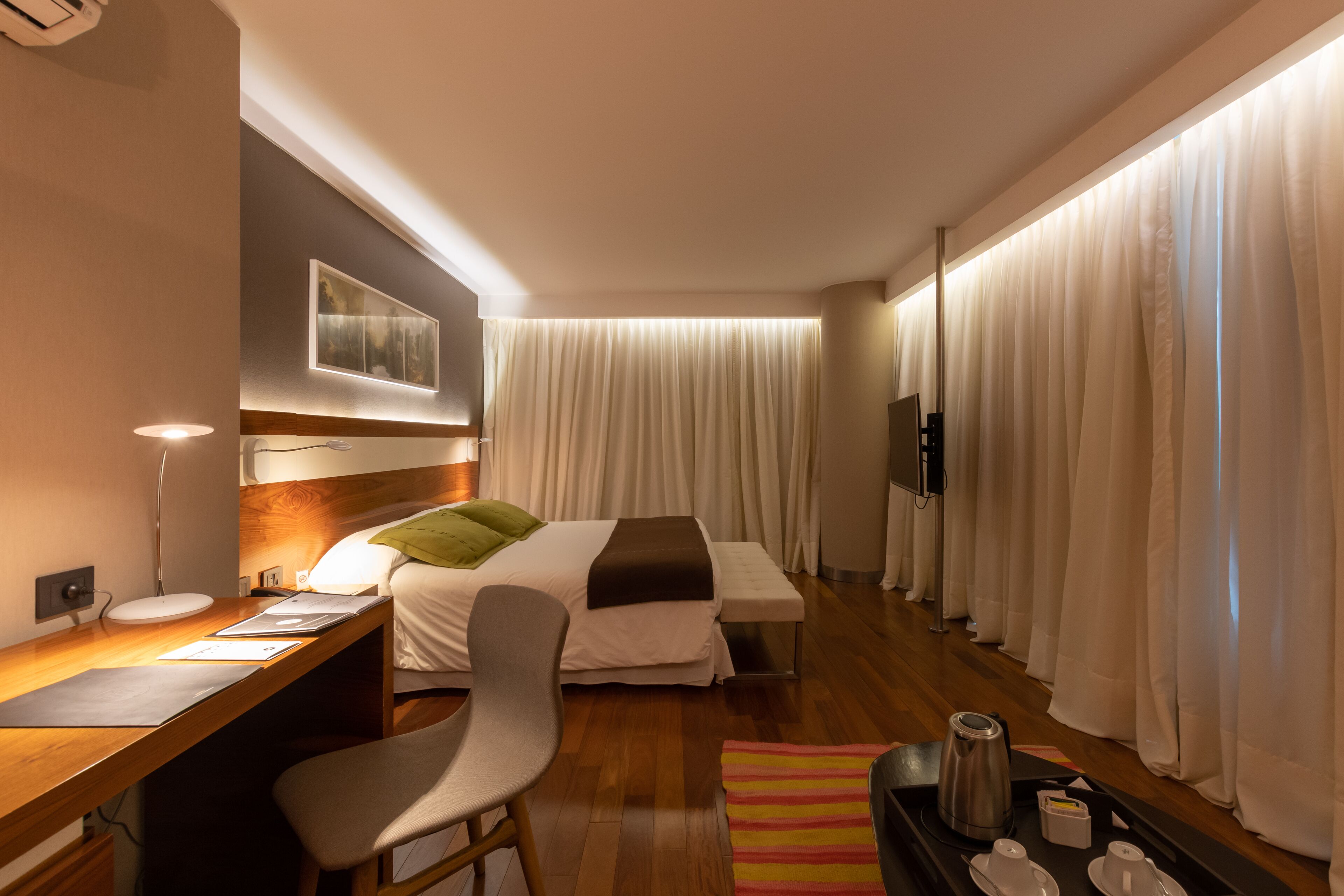 minibar, in-room safe, desk, blackout curtains