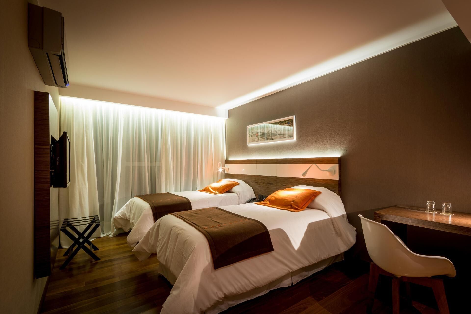 Minibar, in-room safe, desk, blackout drapes