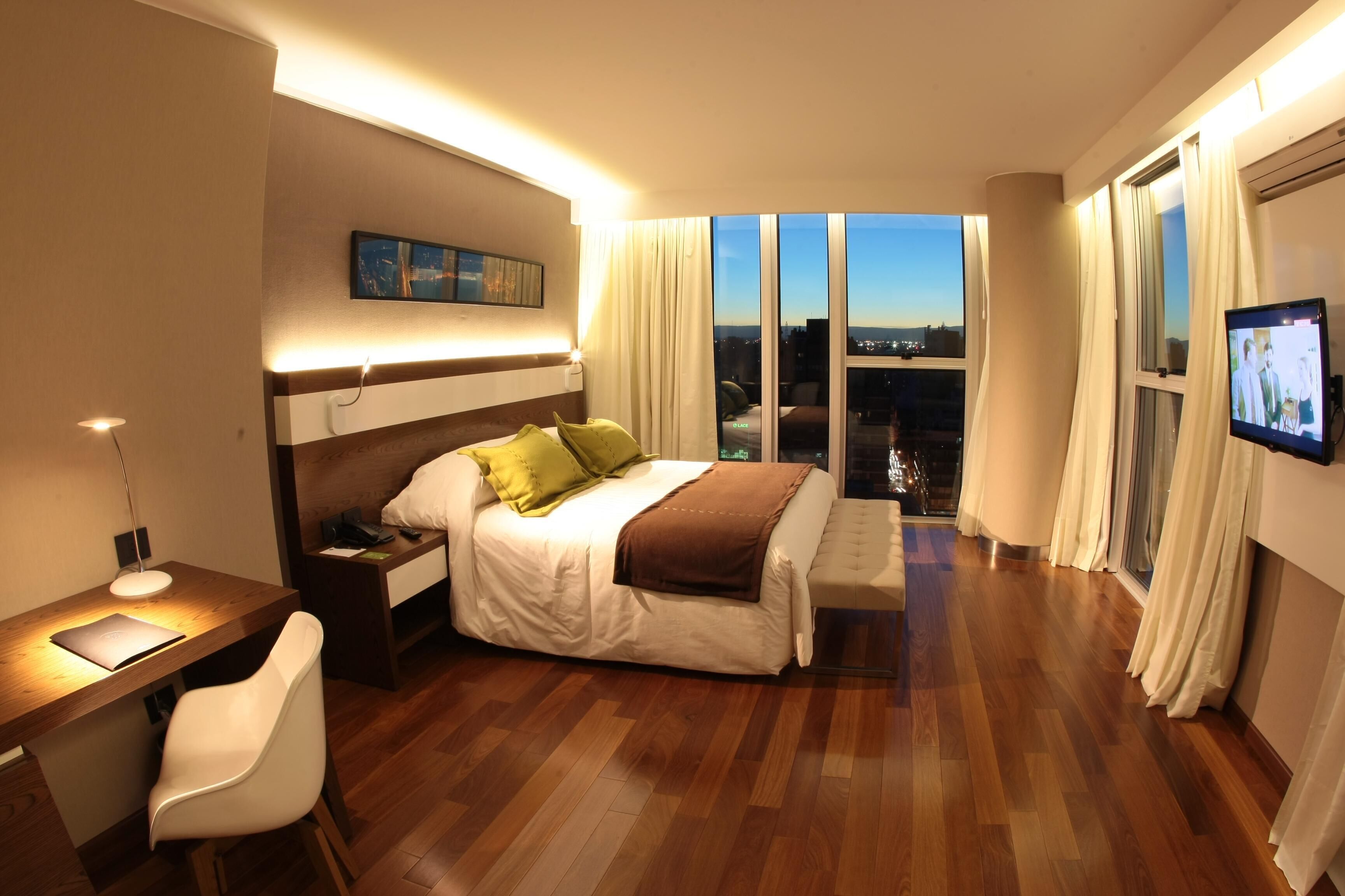 Minibar, in-room safe, desk, blackout drapes