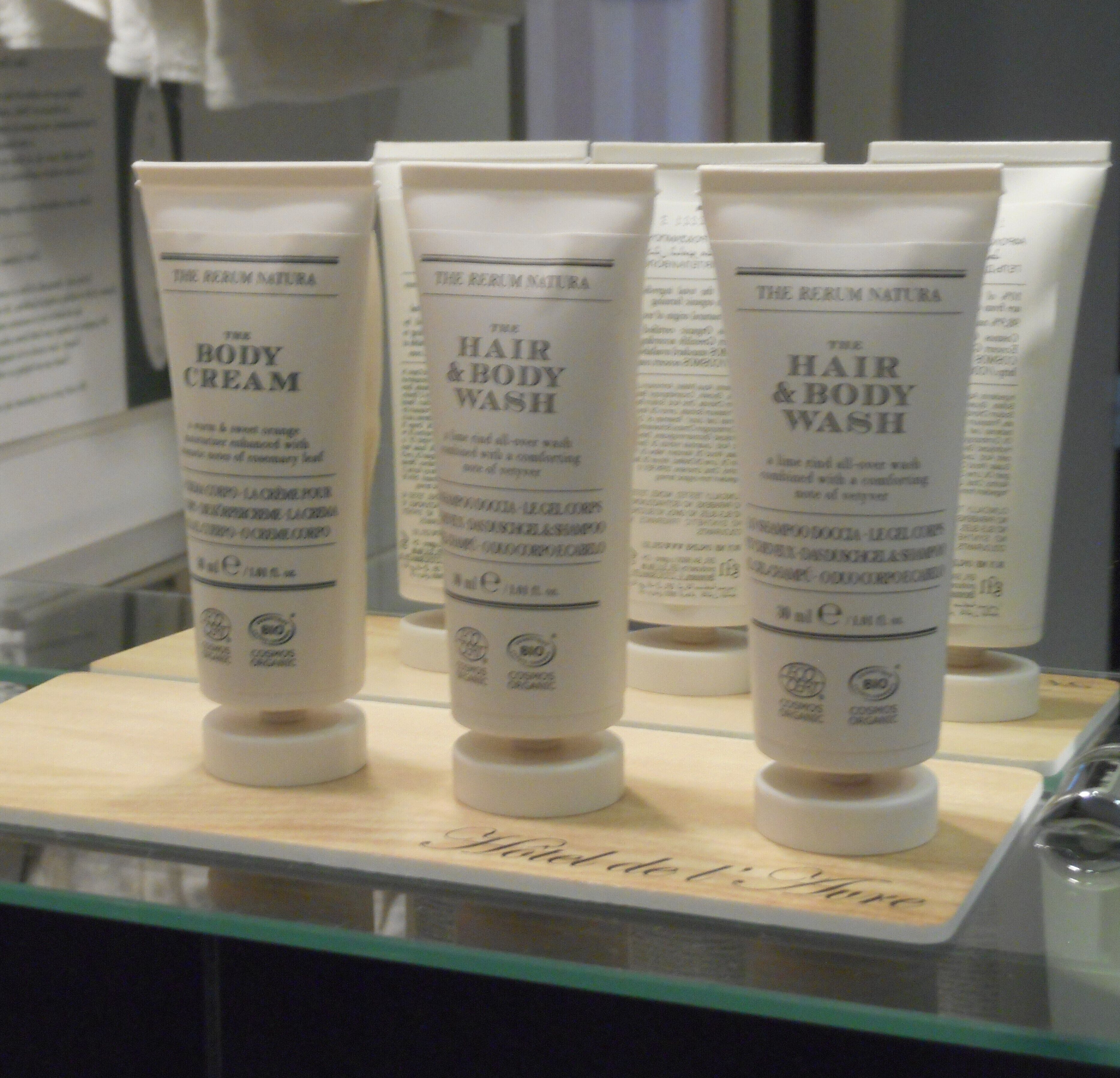 free toiletries, hair dryer, towels, soap