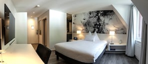 Ropa de cama de alta calidad y artículos del minibar gratis