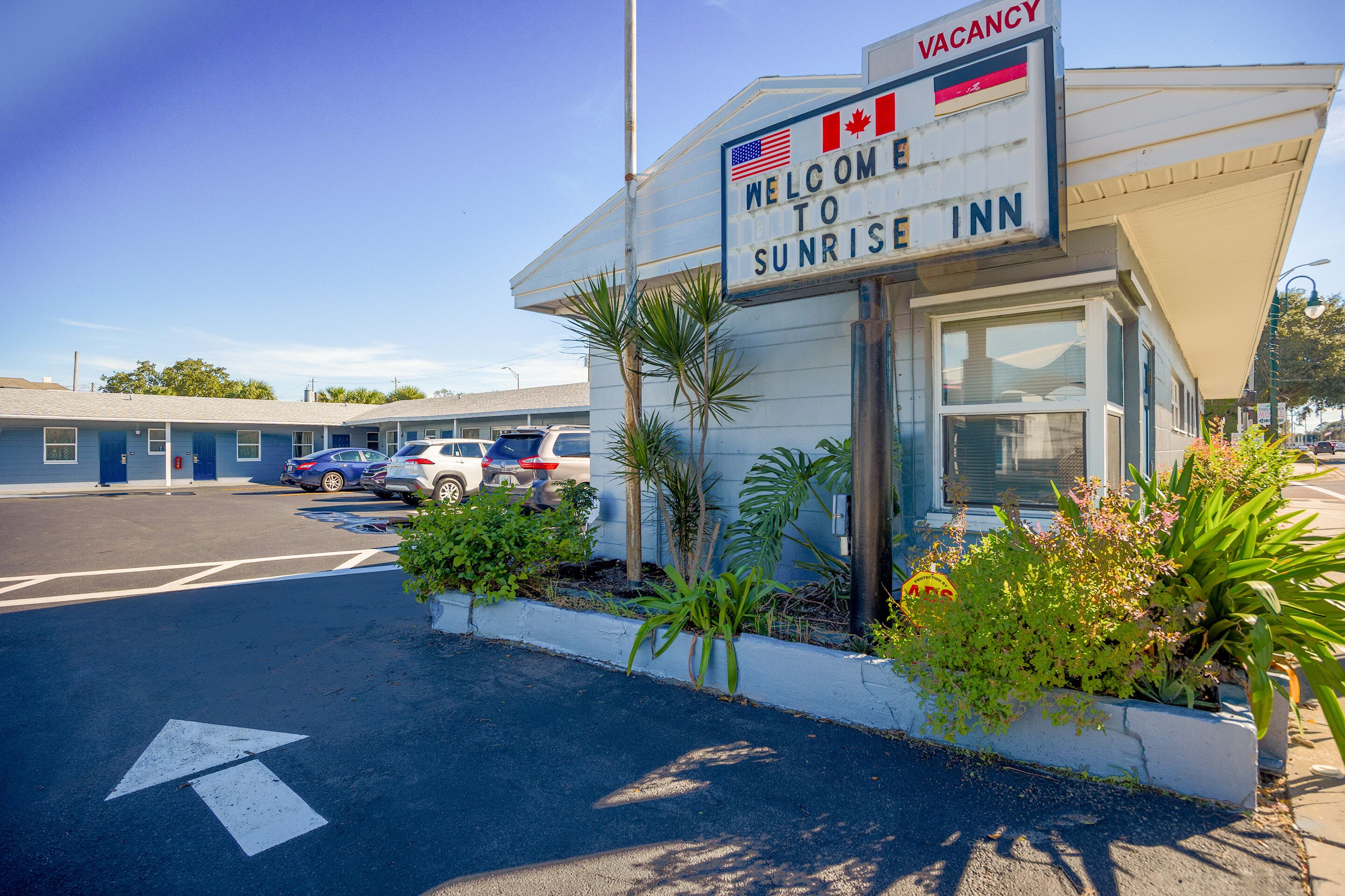 Façade de l’hébergement 