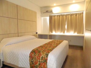 Apartment | 1 bedroom, in-room safe, blackout drapes, soundproofing - M. Tower Hotel (Pelotas)