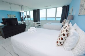 Ocean View, 2 Queen Beds | In-room safe, individually decorated, individually furnished