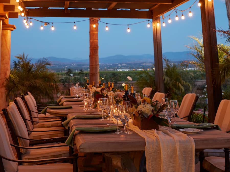 Restaurante al aire libre