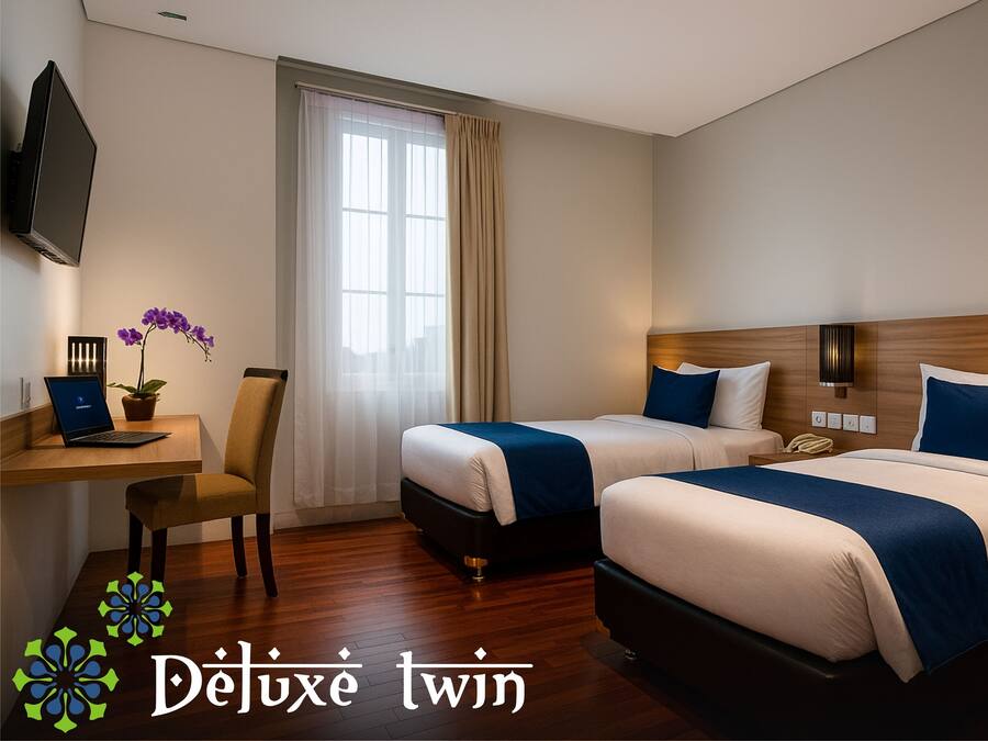 Premium bedding, in-room safe, desk, blackout drapes