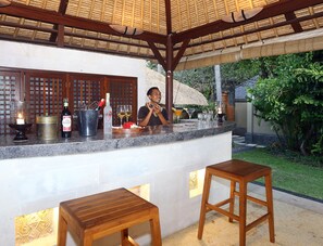 2 Bedrooms Private Pool Villa | Private kitchen | Fridge, microwave, stovetop, coffee/tea maker