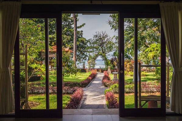 Family Bungalow, Multiple Beds, Balcony, Beachfront | Beach/ocean view