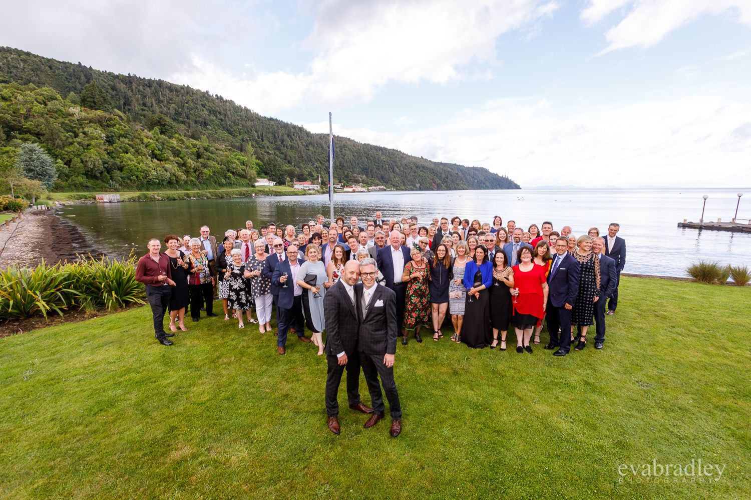 outdoor wedding area