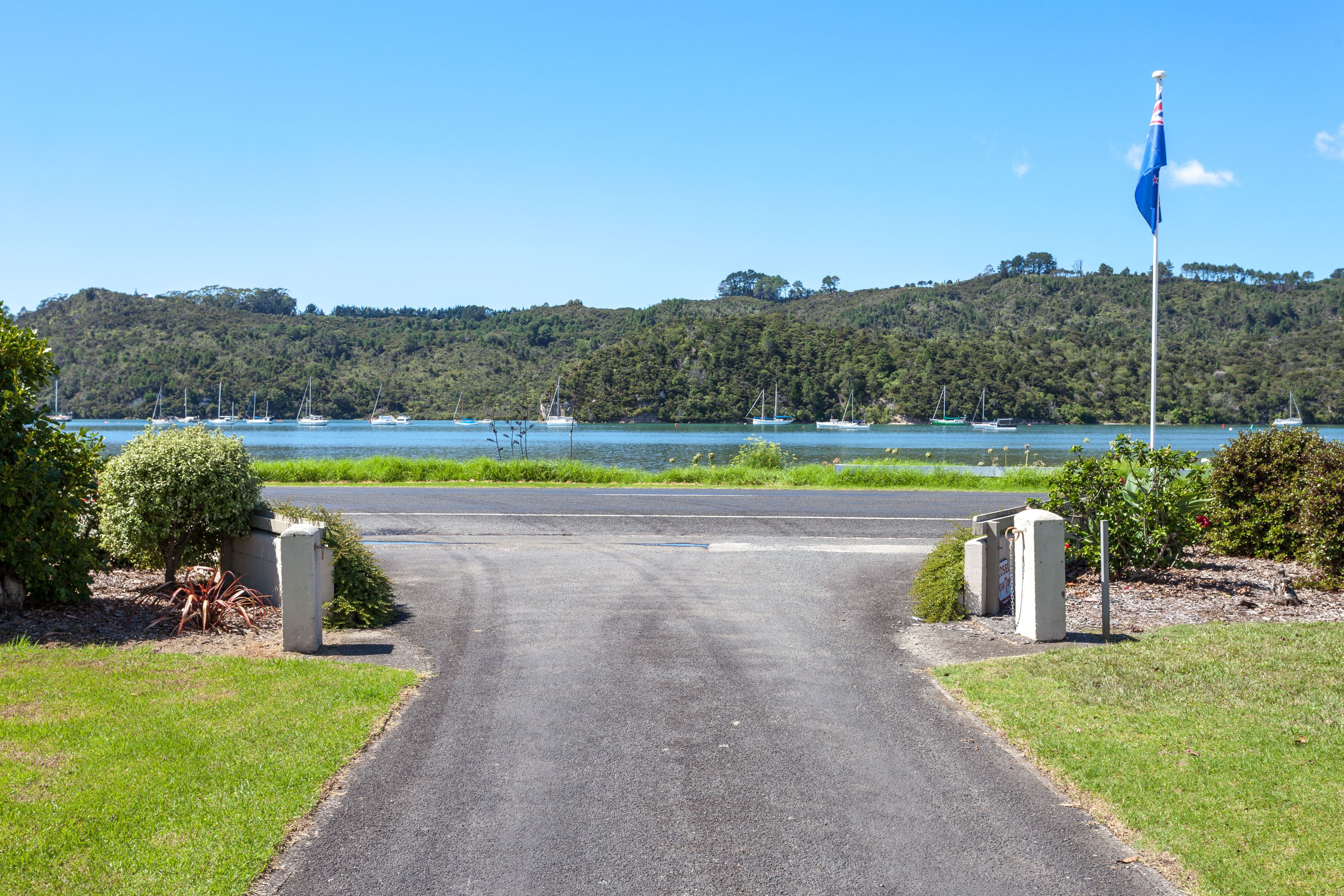 Entrada al alojamiento