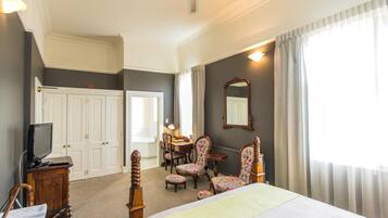 Minibar, desk, iron/ironing board, free WiFi