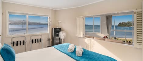 Penthouse Suite, Two Bedrooms with Kitchenette and Commanding Sea View | Iron/ironing board, free WiFi, bed sheets