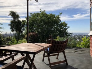 Panoramic Cottage, Kitchen, Mountain View | Terrace/patio