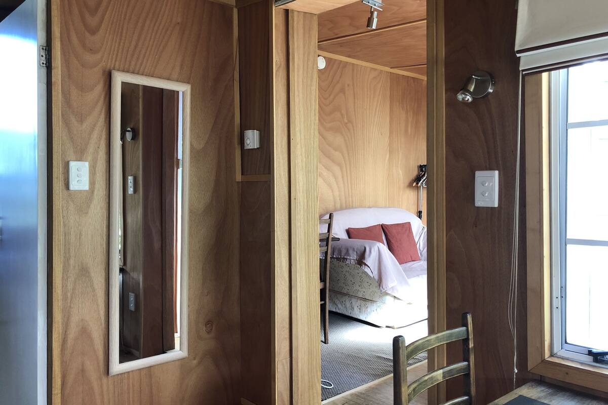 Cabin, Kitchenette, Mountain View | Ruang kerja komputer riba, kalis bunyi, Wi-fi percuma 
