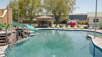 Seasonal outdoor pool