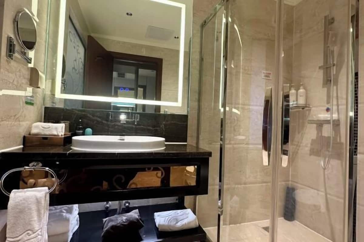 Minibar, in-room safe, alarm clocks, wheelchair access