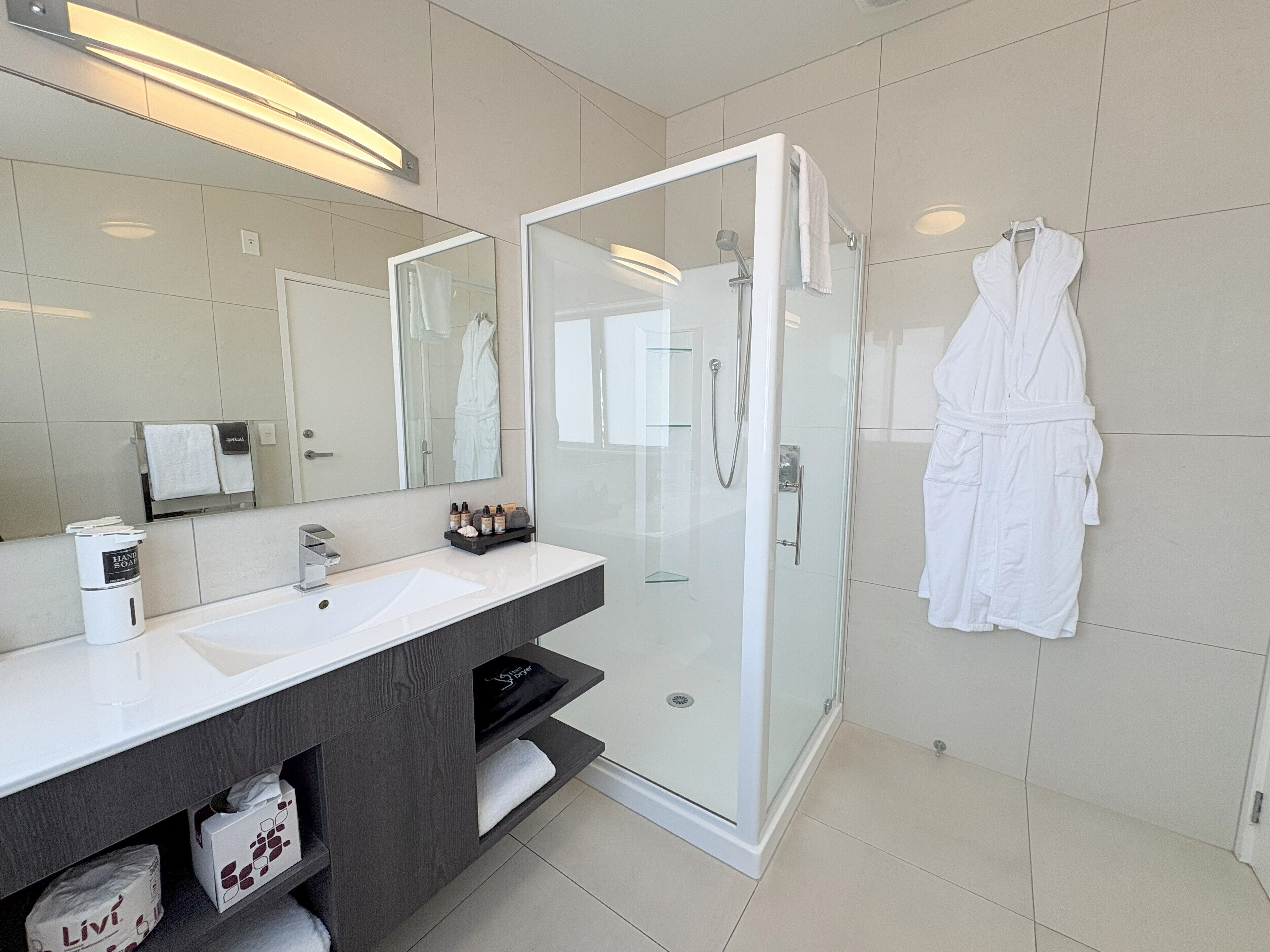 premium studio, non smoking, kitchen | bathroom | shower, free toiletries, hair dryer, towels