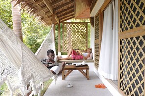 Jungle Deluxe Lodge | Porch - The Jungle Club (Koh Samui)
