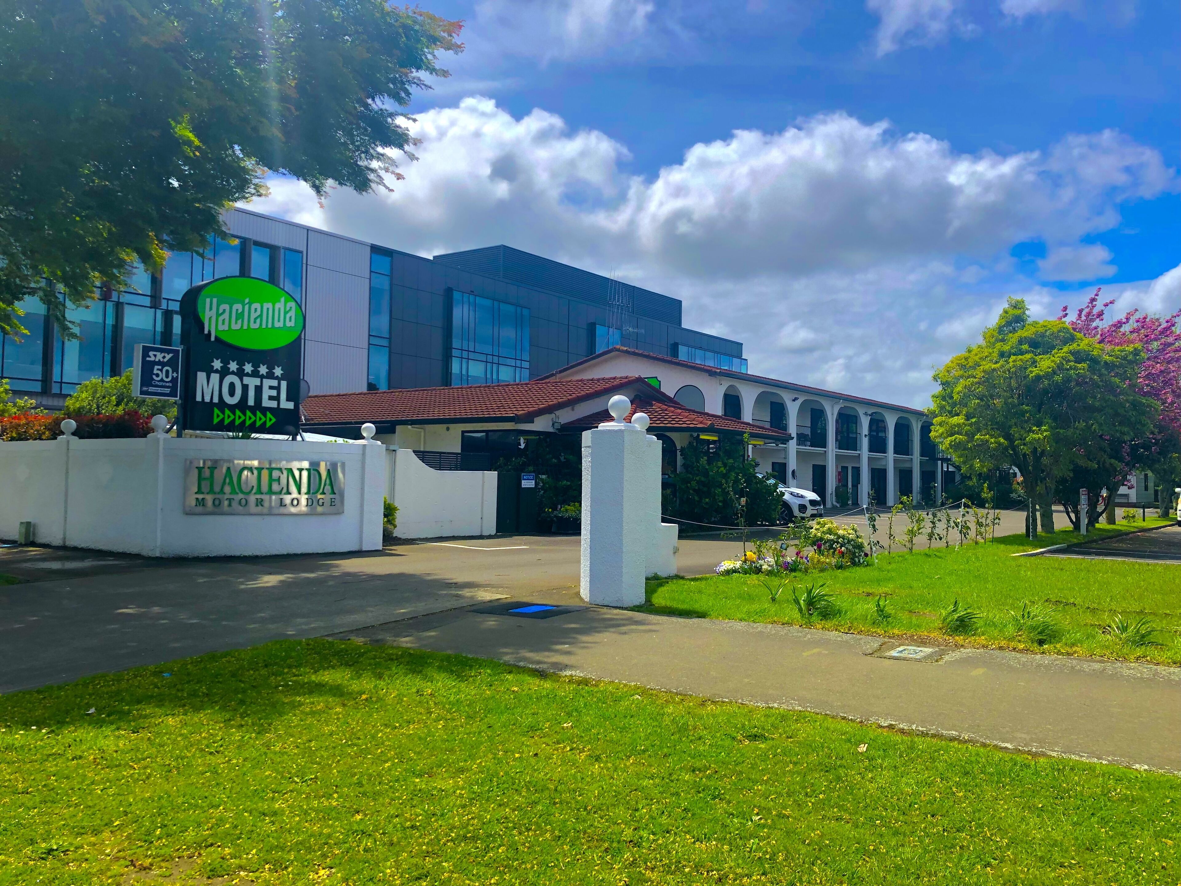 Fachada da propriedade