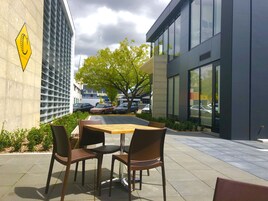 Fachada de la propiedad