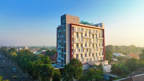 Façade de l’hébergement