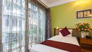 Habitación junior con 1 cama matrimonial o 2 individuales, balcón