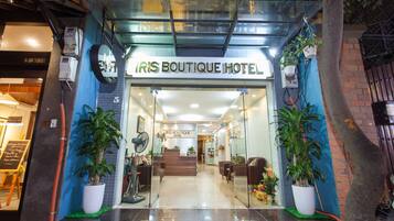 Entrada de la propiedad