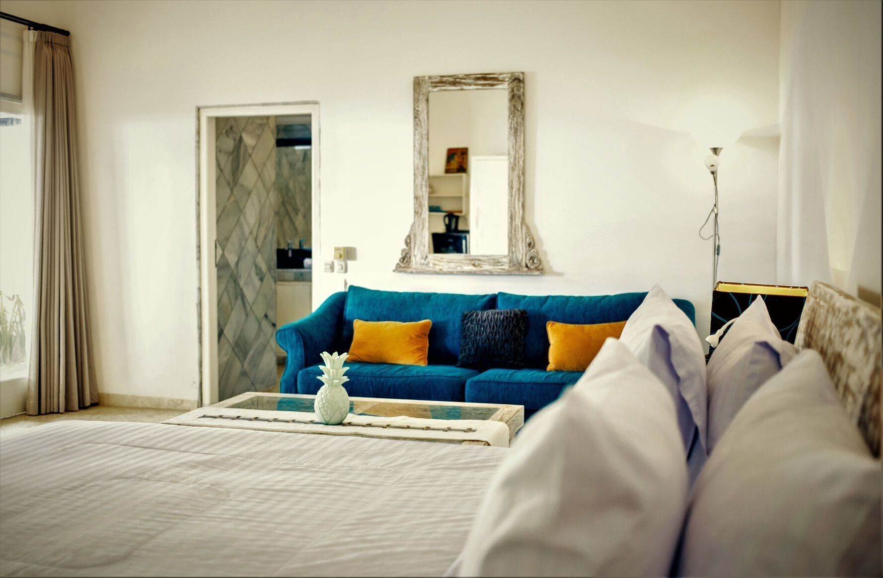 Premium bedding, minibar, in-room safe, desk