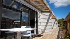 Studio – deluxe, ikke-røyk, tekjøkken (Superior) | Terrasse/patio