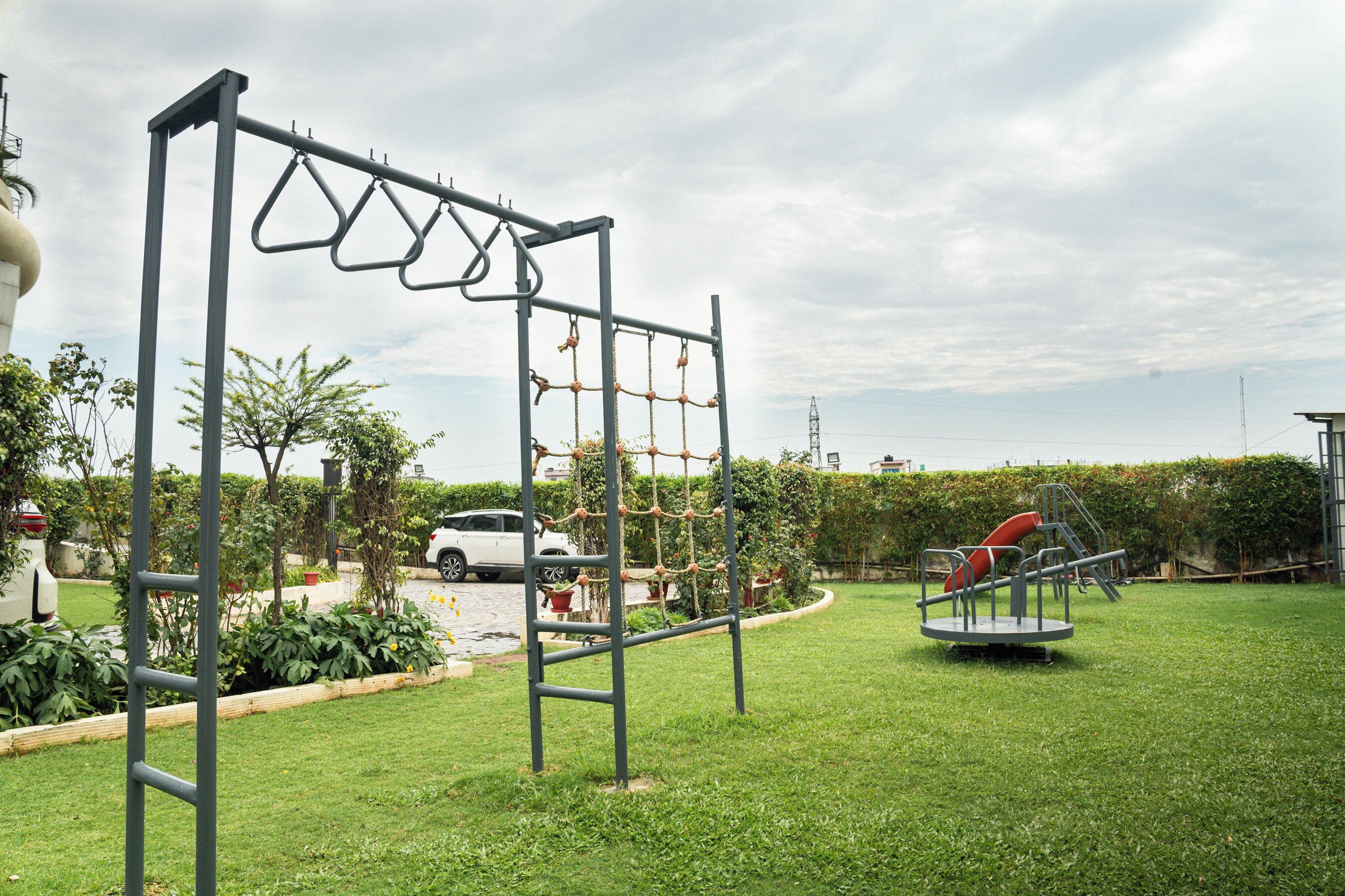Zona de juegos infantil al aire libre
