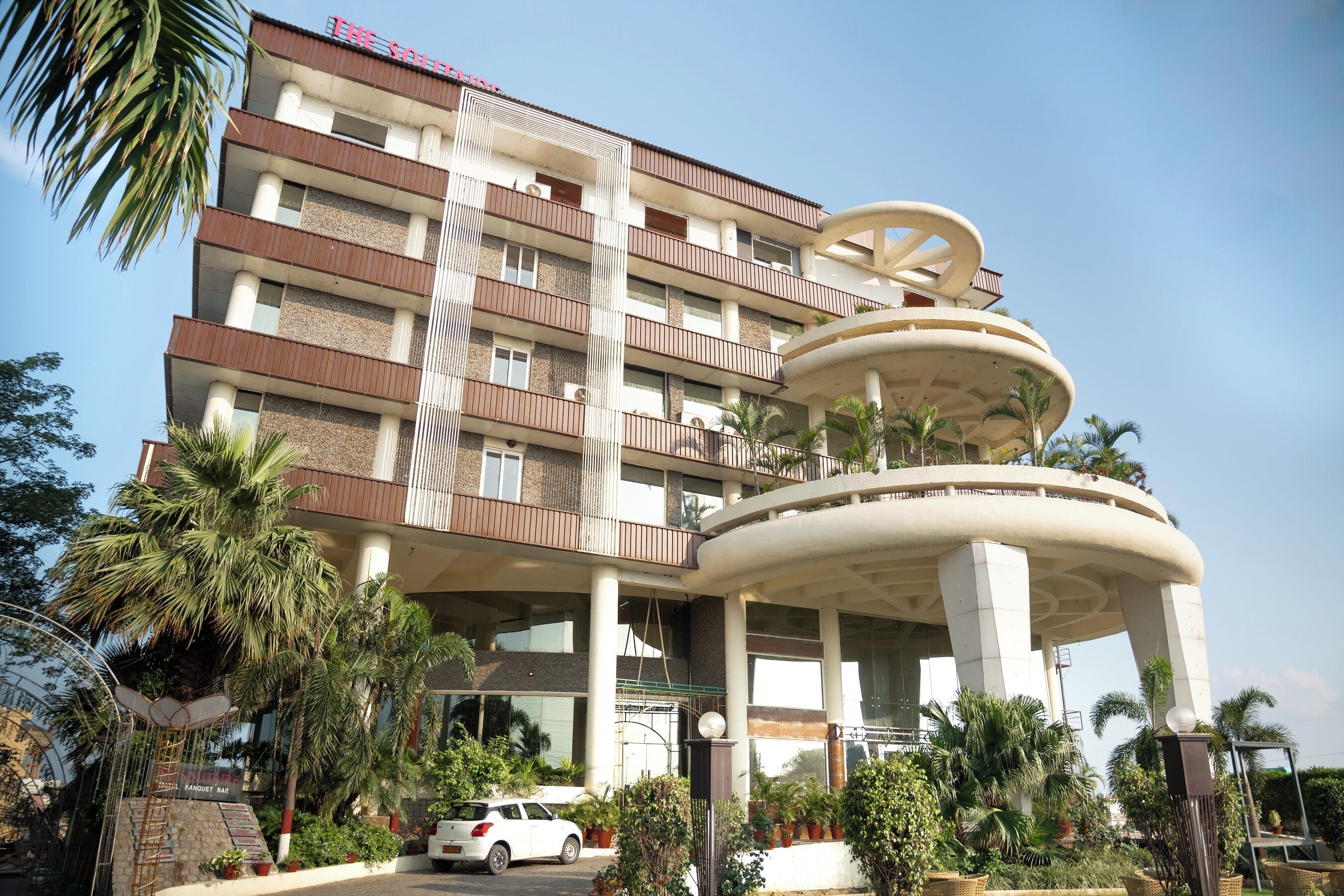 Fassade der Unterkunft