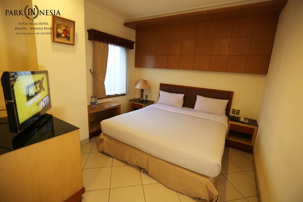 Kamar Standar | Minibar, brankas, meja kerja, dan Wi-Fi gratis