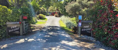 Façade de l’hébergement