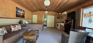 Estudi Comfort, 1 llit de matrimoni gran, vistes al jardí | Roba de llit d'alta qualitat i caixa forta a l'habitació