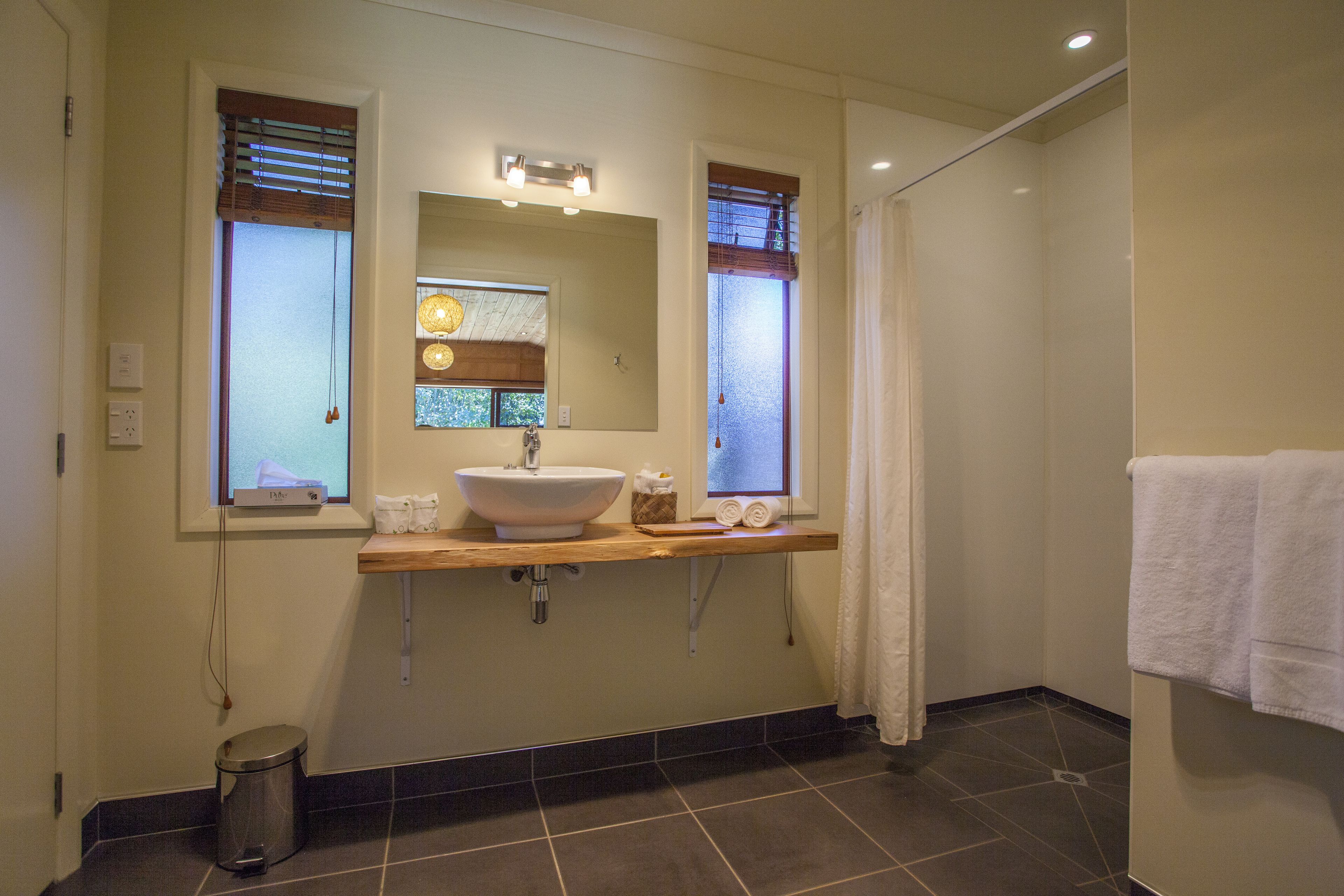 free toiletries, hair dryer, towels, soap