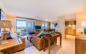 3 Bedroom Penthouse | Living area - The Sands Resort (Yamba)