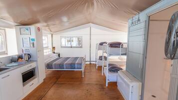 Safari Glamping Tent with Bathroom